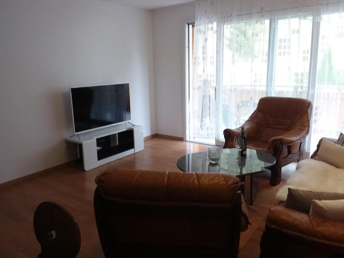 Ferienwohnung "Andre Und Mariana" In Taesch, Wallis, Schweiz Kültér fotó